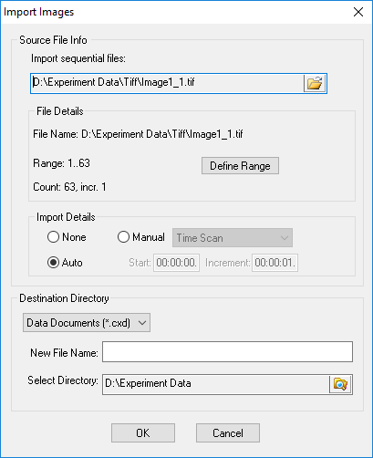 Import Images Dialog